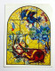 Delcampe - 1963 ...4 CARTES VITRAUX DE MARC CHAGALL....9 NOVEMBRE 63  VENCE    + 1 ENV.PHILATELIQUE....LES MARIES DE LA TOUR EIFFEL - Autres & Non Classés