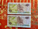 Pair Of 2 Banknotes 1$ Dollar - NEW-ZEALAND - Queen Elizabeth II - New Zealand