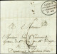 AGENCE / HYPOTHÉCAIRE / RUE BEAUBOURG N° 43 (S N° 9145) Au Verso D'une Lettre Avec Texte Daté Du 28 Janvier 1812 Signée  - Lettres Civiles En Franchise