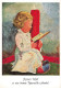 [-5%] FETES - VOEUX - Noël - Joyeux Noël Et Une Bonne Nouvelle Année - Enfant Avec Une Bougie - Carte Postale Ancienne - Andere & Zonder Classificatie
