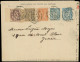 Let ENTIERS POSTAUX - Sage, 15c. Bleu, Env. Lettre Annonces TSC N°J86c, Série N°2, Afft Divers, Obl. NIMES 5/2/02, Pub D - Other & Unclassified