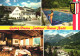 HINTERSTRODER, INN, ARCHITECTURE, RESORT, POOL, CARS, MOUNTAIN, RESTAURANT, EMBLEM, AUSTRIA, POSTCARD - Hinterstoder