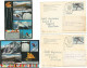 Winter Olympics 1964 Innsbruck Lot #4 Event Pcards With 3 Handsigns By Italian Athlets +# 2 ADV Promo Pcards Bioritmon - Olympische Spelen