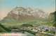 Superrar Litho Netstal Mit Glärnischkette Glarus Um 1910 Verlag Trümpi - Knobel - Netstal
