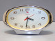 -JOLI ANCIEN REVEIL SINOK VINTAGE SEVENTIES MADE IN JAPAN Chromé Déco 70's   E - Alarm Clocks