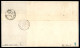 Regno - Vittorio Emanuele II - Involucro Di Lettera Affrancata Con Coppia Orizzontale Del 10 Cent V. Emanuele II Azzurro - Other & Unclassified