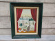 Tableau Peinture Naïve Paysage D'Hiver & Chat Art Naïf Signé Charlotte Julian 85 - Acrylic Resins