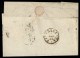 Antichi Stati Italiani - Sardegna - 10 Cent (14Ca) Corto A Destra - Lettera Da Lucca A Pietrasanta Del 3.9.61 - Autres & Non Classés