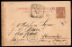 Regno - Interi - 1898 Cartolina Postale Umberto I 10 Cent Per La Svizzera Annullata Con Lineare Su Due Righe Servizio Po - Other & Unclassified