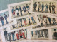 Lot Anciennes Planches Gravures Illustrations Uniformes Armées Militaire Allemagne Deutschland /19 éme / - Uniforms