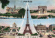 D190139 Paris. La Tour Eiffel. Speciale De La Tour Eiffel. Multi View - Monde