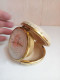 Delcampe - Reveil Ancien Diamètre 8 Cm Fonctionne Représente Le Monde - Wecker