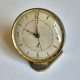 élégant Petit Réveil Mécanique à Remonter Vintage Signé Jaz., Made In France - Alarm Clocks