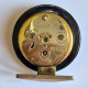 élégant Petit Réveil Mécanique à Remonter Vintage Signé Jaz., Made In France - Alarm Clocks