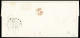 Lettre N°9 10c Bistre-jaune Belles Marges Sur Lettre Locale Obl. étoile Et CàD T17 Paris 11 Août 1853 Au Verso, TB. Cert - 1852 Luigi-Napoleone