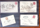 Lettre Sélection De 20 Lettres Avec Empire Lauré, Toutes TTB/SUP, Dont N°26 Seul Sur Joli Imprimé, Deux Avis Roses De Ch - 1863-1870 Napoleon III With Laurels
