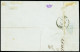 Lettre Rarissime Cachet De Brigade A Sur N°45A Sur Lettre Datée De Cérilly 16 Mars 1871 Pour Nimes (arr.18.03), TB, Pièc - 1870 Bordeaux Printing