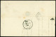 Lettre N°45 OBL GC 35 + T17 "Aire-s-La Lys (61)" (1 Mai 71) Sur Lettre Pour Ars Sur Moselle Avec Taxe Allemande 30 En Bl - War 1870