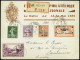 Lettre N°257A Congrès Du Havre + 159 + 249/250 +vignette, Obl. De L'expo. Sur Lettre Recommandée Pour La Suisse, Avec Ca - Other & Unclassified