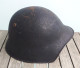 Delcampe - Elmetto Svizzero M1918 Colore Nero Originale E Completo - Copricapi