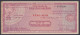 Inde India Indian Overseas Bank 1000 Rupees Travellers Cheque, SPECIMEN, Check, Checks, Banking - Schecks  Und Reiseschecks