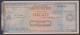 Inde India Indian Overseas Bank 1000 Rupees Travellers Cheque, SPECIMEN, Check, Checks, Banking - Schecks  Und Reiseschecks