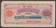 Inde India Andhra Bank 100 Rupees Travellers Cheque, SPECIMEN, Check, Checks, Banking - Schecks  Und Reiseschecks
