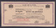 Inde India Bank Of Baroda 1000 + 500 Rupees Travellers Cheque, SPECIMEN, Check, Checks, Banking, Stuck Back To Back - Schecks  Und Reiseschecks