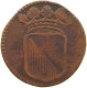 NETHERLANDS DUIT 1723 UTRECHT #s128 0385 - …-1795 : Période Ancienne