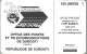 CARTE-PUCE-OPT-DJIBOUTI-100U-SC5-V°Ge43448-R/V° Mat-Vert-Util Reste 48U-TBE/RARE - Gibuti