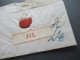 Altdeutschland Preußen 1860er Jahre Kleiner Faltbrief Mit Viel Inhalt / Paketbegleitbrief Kleiner K1 Münster Nach Lienen - Brieven En Documenten