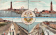 R443107 Blackpool Three Promenades N Shore Blackpool From Pier Valentine Series - Monde
