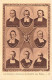 [-5%] RELIGIONS & CROYANCES - Les Supérieurs Généraux De Linstitut Des Frères - II - Carte Postale Ancienne - Gemälde, Glasmalereien & Statuen