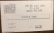 Ticket D'entrée, Concert De MICHELE TORR Salle Molière Le 5 Juin 1999 (Aulnay Sous Bois 93) - Tickets - Vouchers