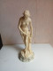 Statuette Ancien Sur Support Marbre Hauteur 24 Cm, Signé - Pietre E Marmi