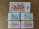 Lithuania Lot 5 Banknotes 1992 - Lithuania