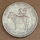 1997 Eritrea Grevy's Zebra Standard Coinage Coin 25 Cents,KM#46/870 - Eritrea