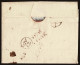 Lot # 004 UNITED STATES: Stampless Colonial:  Used To London; 1765 April Folded Letter Sheet - …-1845 Prephilately