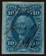 Lot # 038 UNITED STATES: Revenues: 1862 - 71 10¢ Blue - Revenues