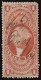 Lot # 044 United States Revenues: Passage Ticket: 1862 - 71, $1.00 Red - Revenues