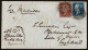 Lot # 235 GREAT BRITAIN: Crimean War Office Envelope Backstamped BRITISH ARMY POST OFFICE 1855 C.d.s. W/ 1d And 2d - Other & Unclassified