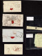 Delcampe - Lot # 372 BRITISH COMMONWEALTH: Stampless Covers; 1769 - 1854 -  17 Folded Letters And Envelopes From And To Colonies - ...-1840 Prephilately