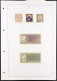 REVENUE STAMPS 19th Century To 1940's Collection On Pages, Arranged By State From Akalkot To Travancore (250+ Stamps) - Otros & Sin Clasificación