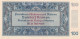 Czechoslovakia  Protectorate 100 Korun  Perforated Serie B - Czechoslovakia