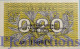 LITHUANIA 0,20 TALONAS 1991 PICK 30 UNC GOOD SERIAL NUMBER "AF180018" - Lithuania