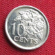 Trinidad And Tobago 10 Cents 1998 KM# 31 Trinité-et-Tobago Trinidad En Tabago Trinite - Trinidad & Tobago