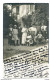 Carte Photo  :Suisse - Agiez - ( Cf Texte ) : Photo D'une Famille  Dans Un Jardin - Giez