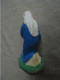 Delcampe - Vintage - 4 Figurines De Crèche De Noël En Terre Cuite - María Y José