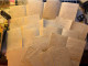 Champagne Ruinart Reims - Lot De 20 Lettres Du Chef De Caves Hazart à Son Fils Violoniste En 1910/1911+ Faire Part Décès - Manuscripten