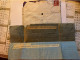 Champagne Ruinart Reims - Lot De 20 Lettres Du Chef De Caves Hazart à Son Fils Violoniste En 1910/1911+ Faire Part Décès - Manuscripten